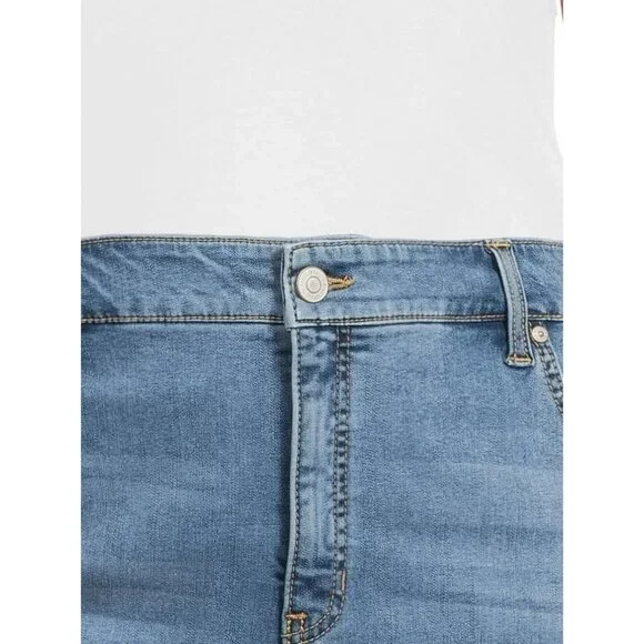 Terra & Sky Women's Plus Size Skinny Jeans, Size 26W, High Rise, 32.5" inseam - Picture 4 of 5